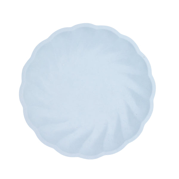 6 Teller rund Vert Decor, 22,9 cm, blau