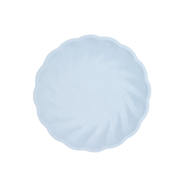 6 Teller 18,8cm blau