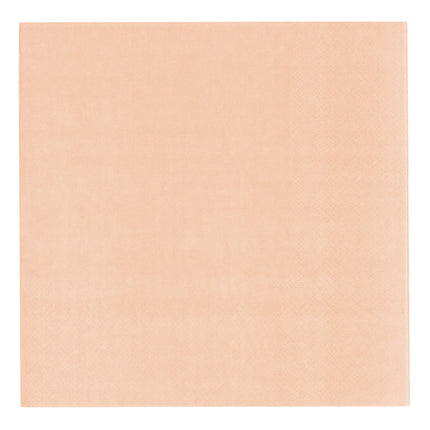 Orangefarbene Cantaloupe-Servietten 3 Lagen 33cm 20 Stück