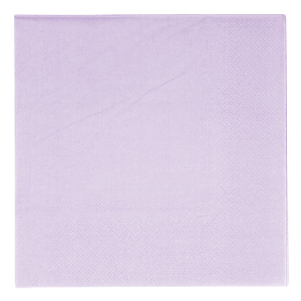 20 Servietten 3-lagig 33x33cm lila