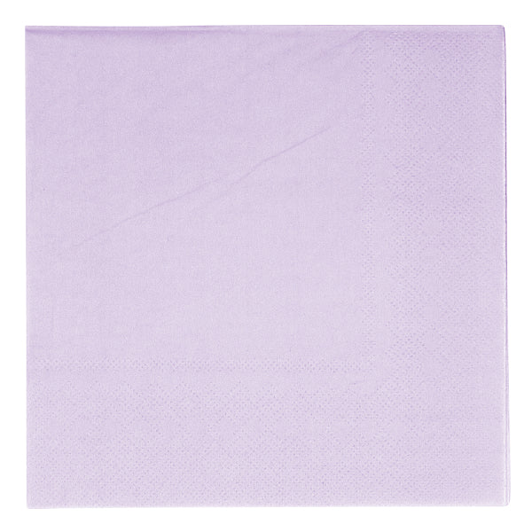 20 Servietten 3-lagig 33x33cm lila