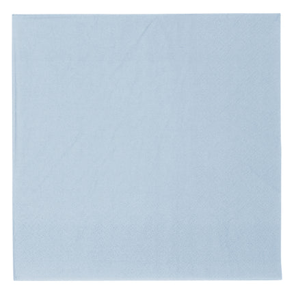 20 Servietten 3lagig 33x33cm blau