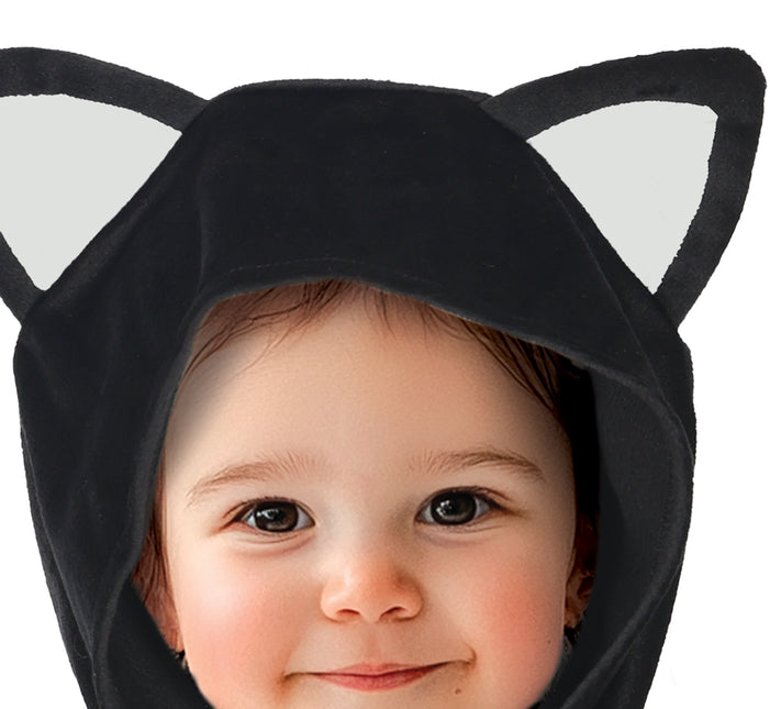 Halloween Poncho Baby Katze