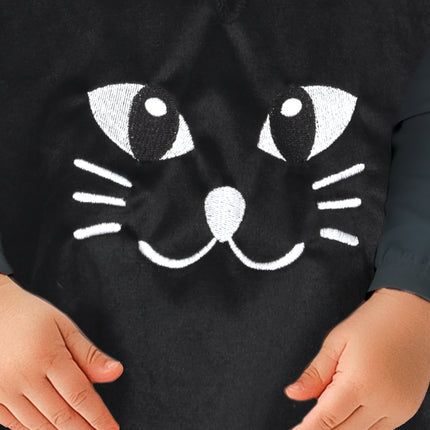 Halloween Poncho Baby Katze