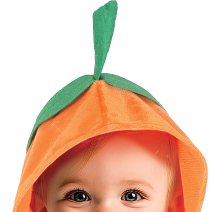 Halloween Poncho Baby Kürbis
