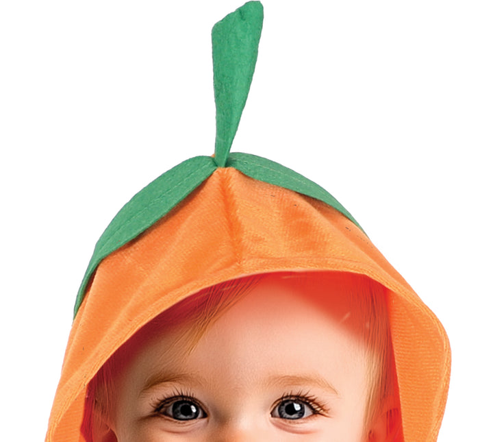 Halloween Poncho Baby Kürbis