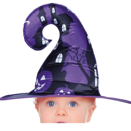 Halloween Kostüm Baby Hexe Lila