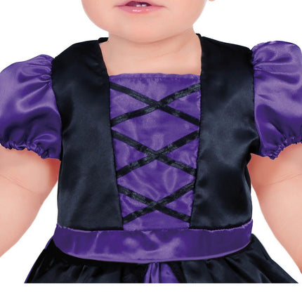 Halloween Kostüm Baby Hexe Lila