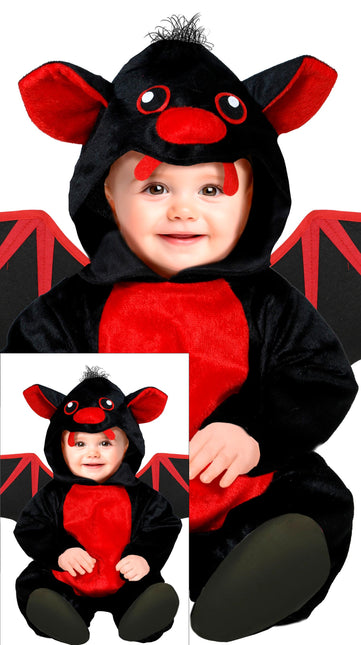 Halloween Kostüm Rote Baby Fledermaus