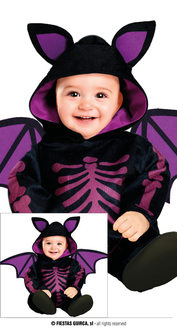 Halloween Kostüm Lila Baby Fledermaus