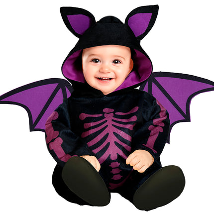 Halloween Kostüm Lila Baby Fledermaus