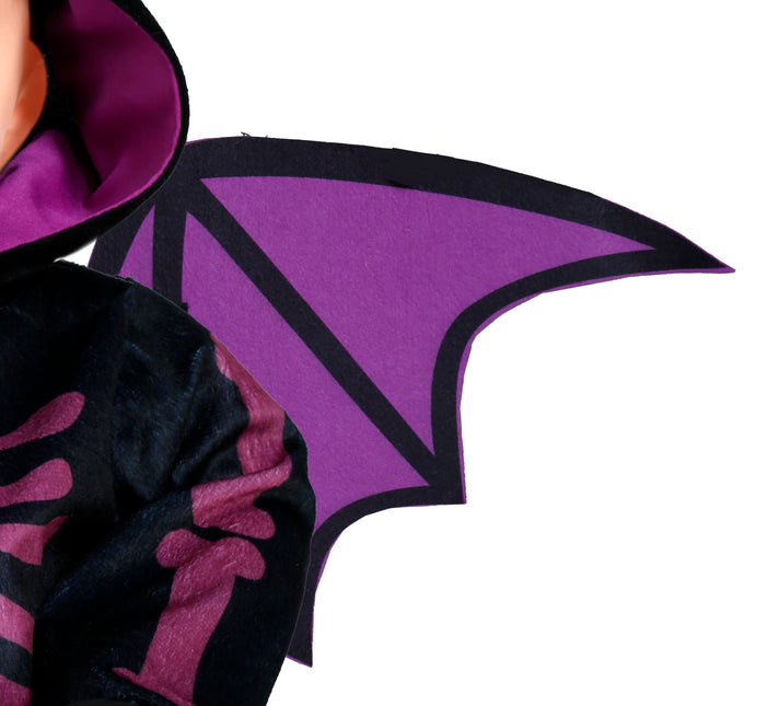 Halloween Kostüm Lila Baby Fledermaus