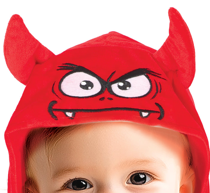 Halloween Poncho Baby Teufel