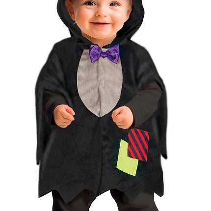 Halloween Poncho Baby Fledermaus