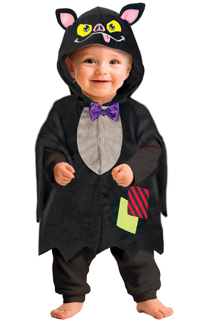 Halloween Poncho Baby Fledermaus