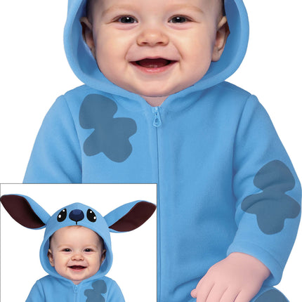 Stitch Kostüm Blauer Baby Strampler