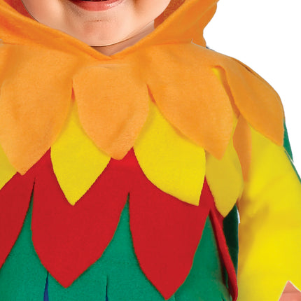 Papagei Kostüm Regenbogen Baby Strampler