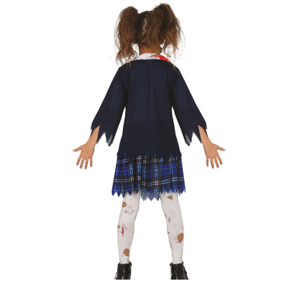 Halloween Kostüm Mädchen Zombie Gelehrter