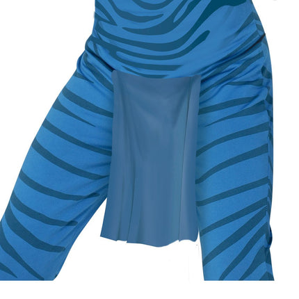 Feline Kostüm Kind Blau
