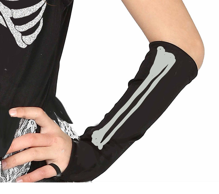 Skelett Halloween Kostüm Mädchen