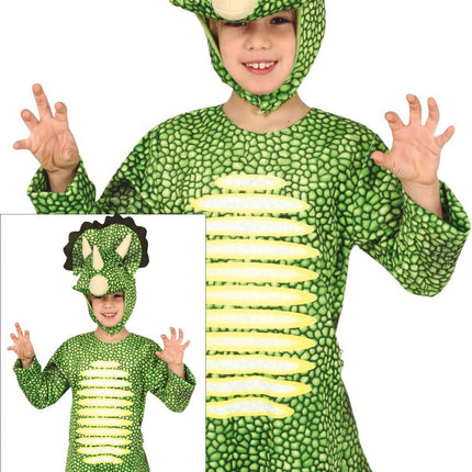 Dinosaurier Kostüm Kind Hellgrün