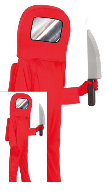 Astronautenanzug Kind Rot