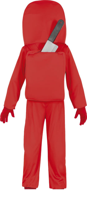 Astronautenanzug Kind Rot