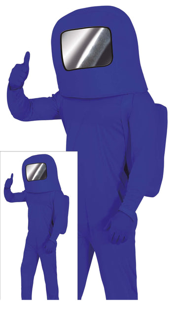 Astronautenanzug Kind Blau 14/16 Jahre