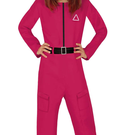 Tintenfischanzug Rot Rosa