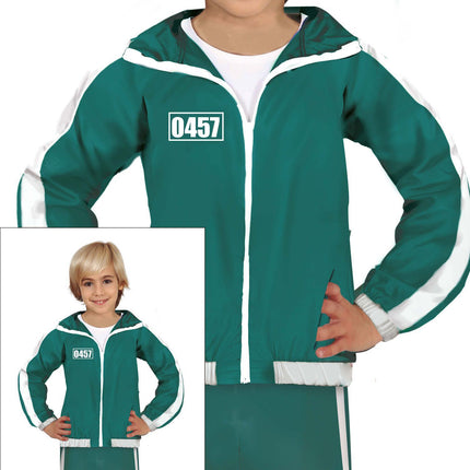 Trainingsanzug Figuren Jungen Grün