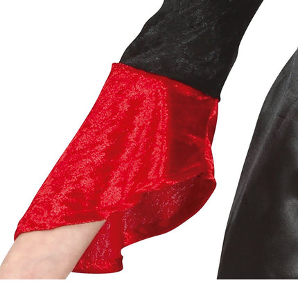 Vampir Halloween Kostüm Mädchen Rot