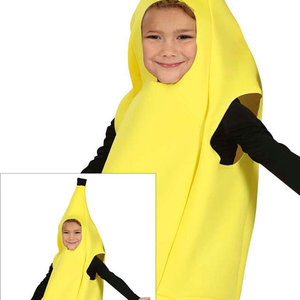 Bananenanzug Kind Gelb