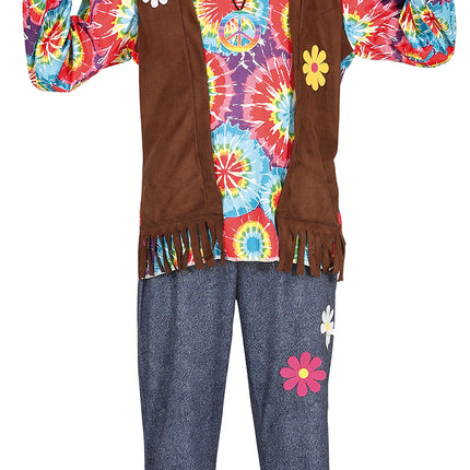 Hippie Kostüm Junge Blumen