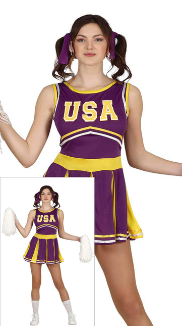 Cheerleader Girl Kostüm 14/16 Jahre