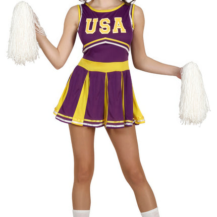 Cheerleader Girl Kostüm 14/16 Jahre