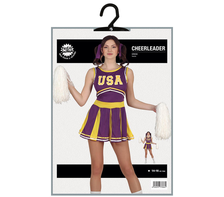 Cheerleader Girl Kostüm 14/16 Jahre
