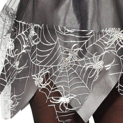 Hexe Halloween Kostüm Damen Silber