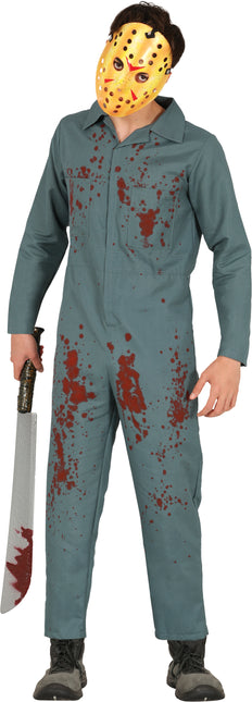 Psycho Halloween Kostüm Herren Jumpsuit