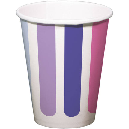 Becher Papier Stripetastic 250ml /8