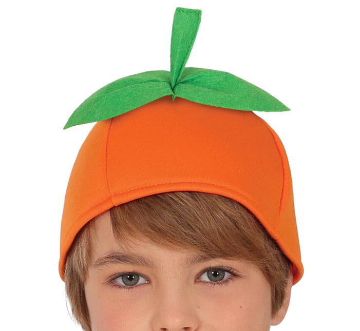 Halloween Kostüm Kind Kürbis Orange