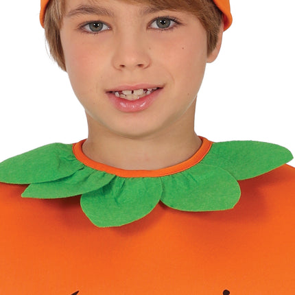 Halloween Kostüm Kind Kürbis Orange