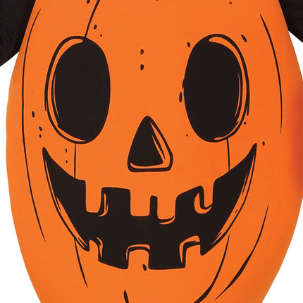 Halloween Kostüm Kind Kürbis Orange