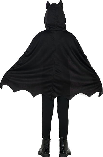 Halloween Poncho Mädchen Fledermäuse