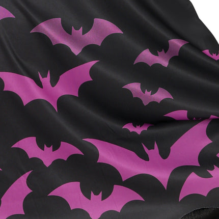 Halloween Poncho Mädchen Fledermäuse