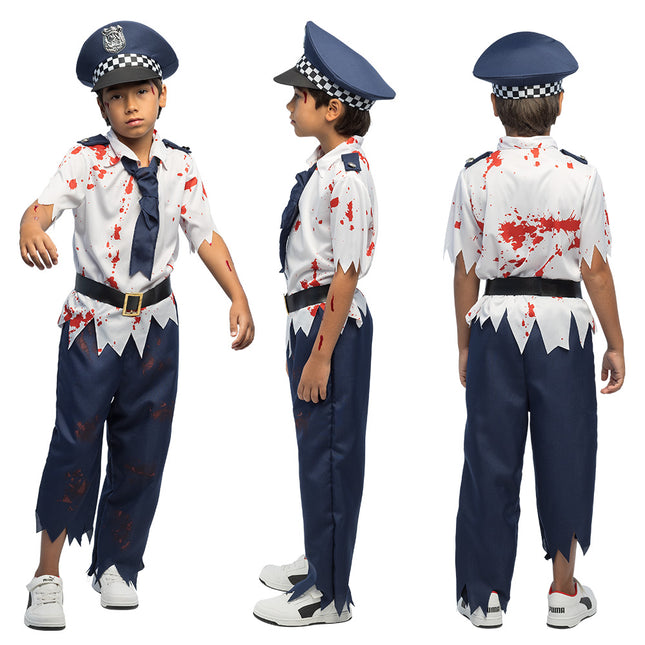 Halloween Kostüm Junge Polizist