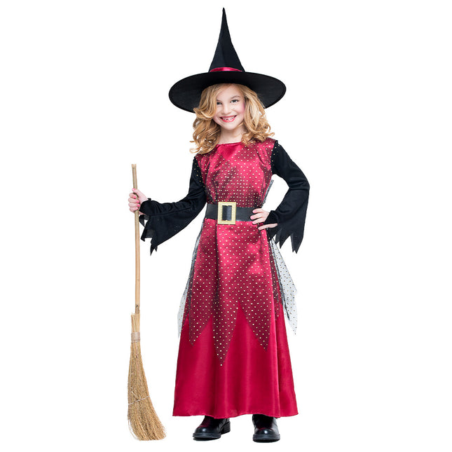 Halloween Kleid Mädchen Hexe