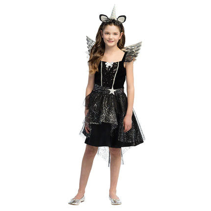 Einhorn Kleid Schwarzes Mädchen