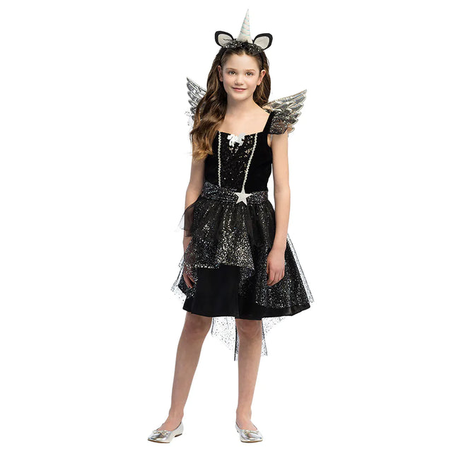 Einhorn Kleid Schwarzes Mädchen