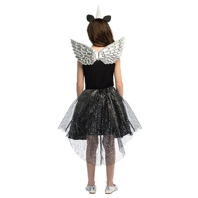 Einhorn Kleid Schwarzes Mädchen