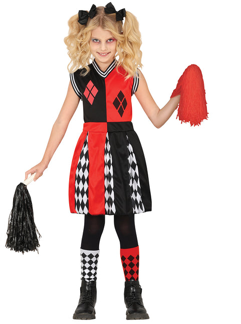 Halloween Kleid Mädchen Cheerleader